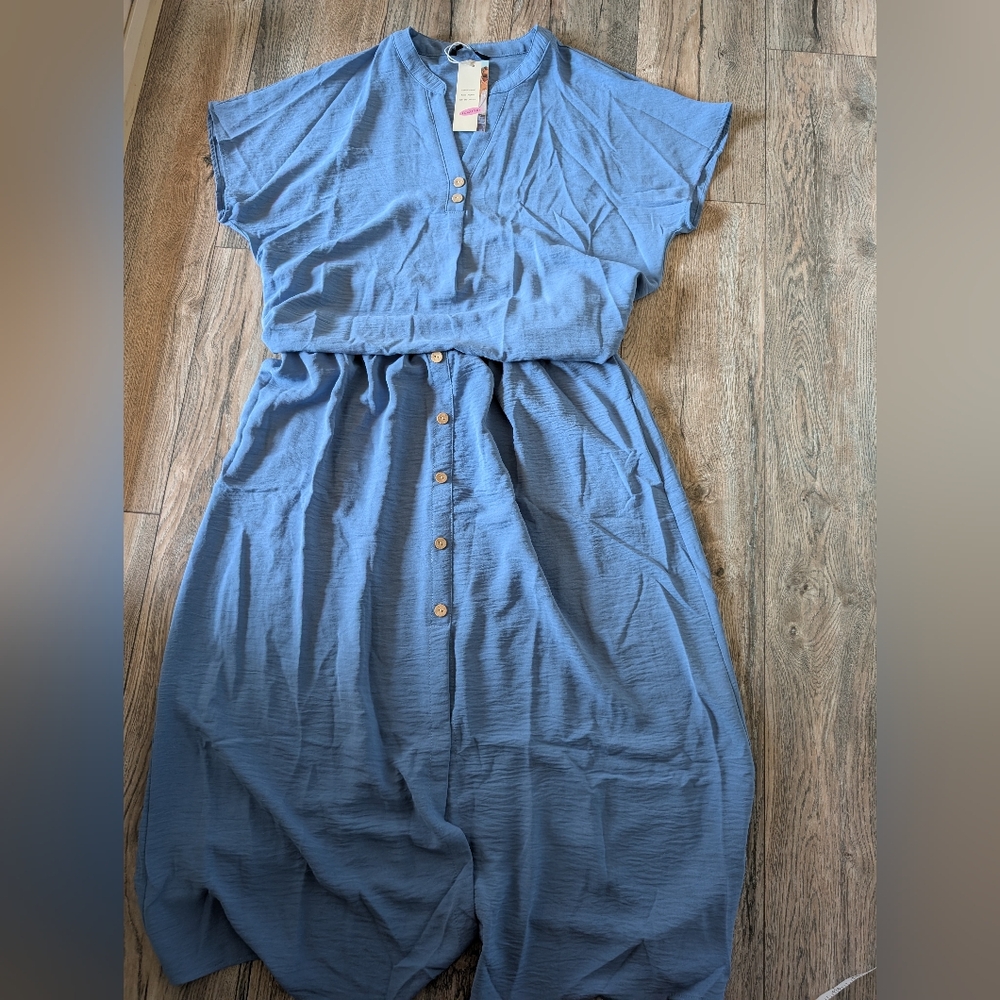 DOKOTOO 2 Piece Outfit Maxi Skirt and Short Sleeve Matching Set Size Large NWT - Picture 3 of 16